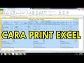 Download Lagu Cara Print Excel Tanpa Terpotong