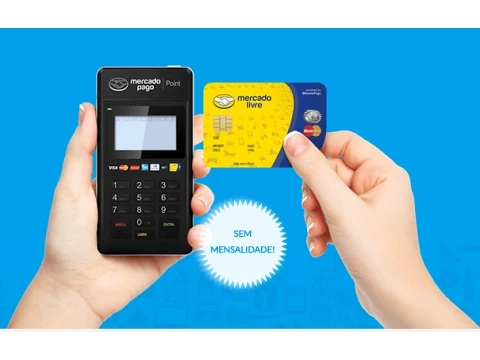 MERCADO PAGO POINT ABRINDO A CAIXA E PASSANDO O CARTÃO DE CRÉDITO