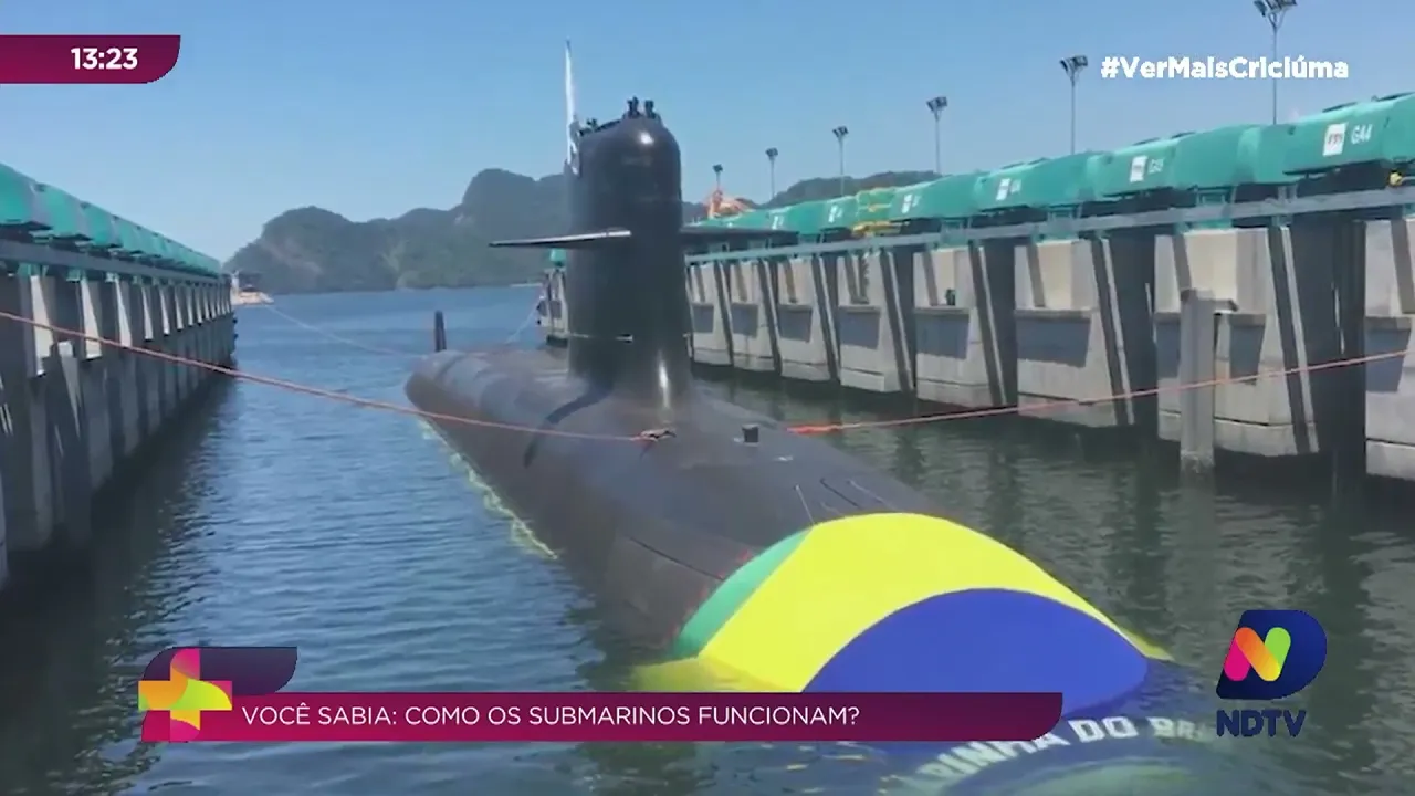 Você Sabia: como funcionam os submarinos?