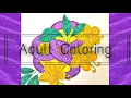 Tropical Yellow Flowers Coloring Page Drawing
