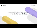 Demo End-to-End Workforce Planning with WePlan and shyftplan