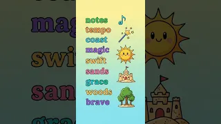 Five Letter Words 5 letter words with pictures Learn English Vocabulary with images Read Aloud