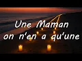 Une Chanson pour une Maman 🙏🕊️💖