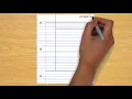 Setting Up Our Cornell Notes Step 1