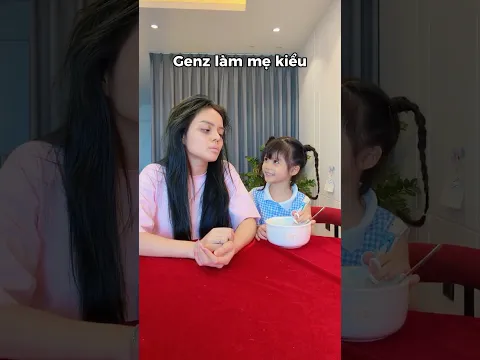 Mẹ genZ nước mình vất vả thật ☺️ #fansiefamily