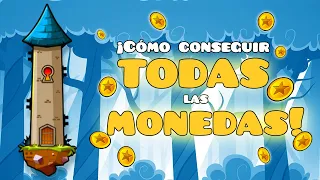 Cómo Conseguir TODAS las monedas de THE TOWER! - Geometry Dash 2.2