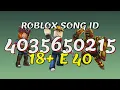 18 E 40 Roblox Song
