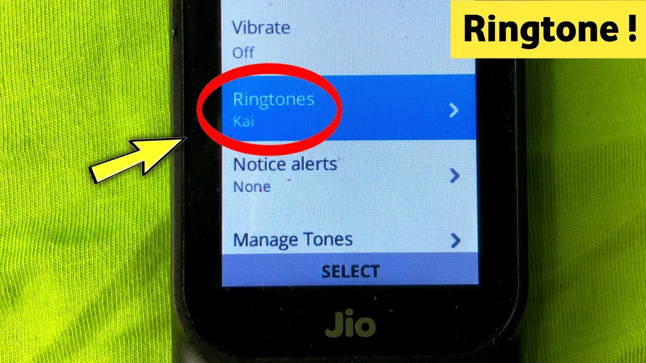 How to Set Ringtone in Jio Keypad Phone | Rigntone kaise set kare | Ringtone Setting Jio Phone