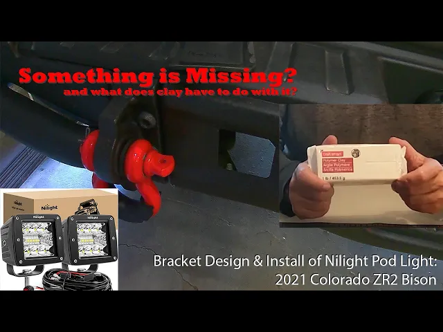 AEV Rear Bumper Cutout Mount- Nilight video thumbnail