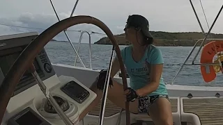 Ep 5 Sailing the BVI 2015 Leverick Bay to Anegada Island