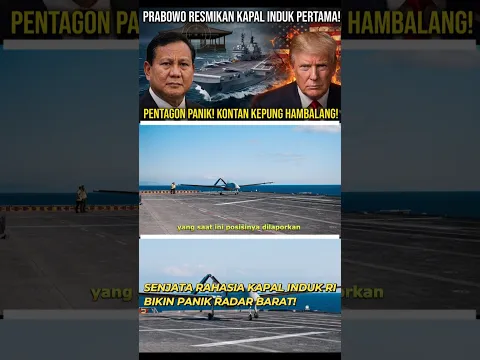 Drone Siluman KRI Bikin Radar Barat Panik! #shorts