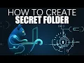 HINDI How To Make Secret in Python Hidden Folder in Python