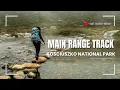 Silent Hiking in Kosciuszko National Park Main Range Track Australia