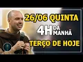Download Lagu TERÇO DE HOJE 26/06/2025 - QUINTA-FEIRA - MISTÉRIOS LUMINOSOS: SANTO TERÇO MARIANO | Oração Diária