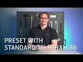 How to configure PROFINET Telegram 86 position speed PRESET on Leine Linde absolute encoder