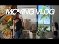 MOVING VLOG getting settled healthy meals workouts and life chats