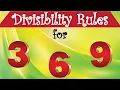 Divisibility Rules for 3 6 and 9 3 Shortcuts in 3 Minutes