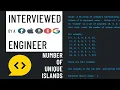 Java interview with a FAANG engineer Number of Unique Islands