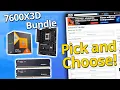 7600X3D 1000 PC Build - Picking PC Parts at Micro Center