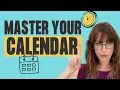 Master Your Calendar in 3 Easy Steps Productive Balanced Present Manager