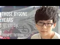 Download Lagu How to play Those Bygone Years 那些年 by Hu Xia 胡夏 on Trumpet (Tutorial)