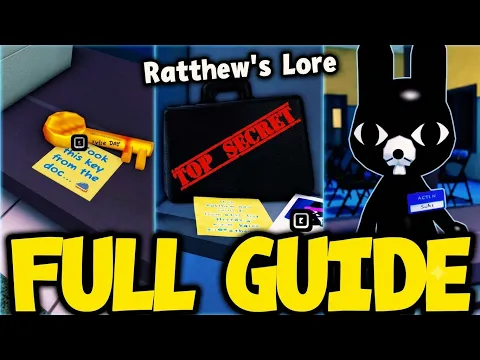 How To GET & USE KEY + SECRET SAFE! (RATTHEW LORE) | Animal Hospital ROBLOX