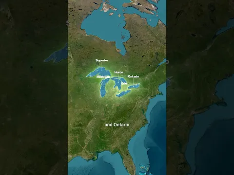 Why the Great Lakes Are So Great 🤯 #GreatLakes #USA #Canada