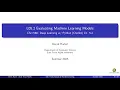L05 2 Evaluating Machine Learning Models