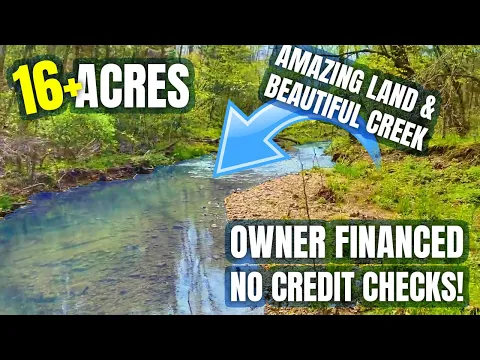 $1,500 Down Owner Financed 27 Acres in Missouri with Creek & BIG Timber! ID#JJ13F - OutcastLand.com