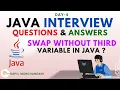 Swap Two Numbers Without Using Third Variable in Java Most Asked Java Interview Program 2026