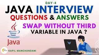 Swap Two Numbers Without Using Third Variable in Java Most Asked Java Interview Program 2026
