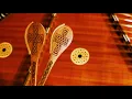 Shadows of Wood on Hammered Dulcimer