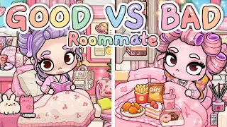Good Roommate VS Bad Roommate! 😇😈 FREE Pink Dorm | Avatar World