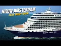 Lagu HAL Nieuw Amsterdam | Full Ship Tour \u0026 Review 4K | All Public Spaces | Holland America Line