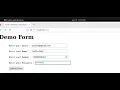 Node js form validation
