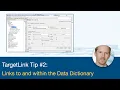 TargetLink Tip Links to and within the data dictionary