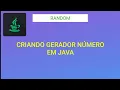 Criando Gerador De Numero Em Java Java N-IDE