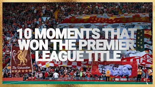 10 moments that won the premier league title