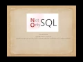 SQL vs NoSQL