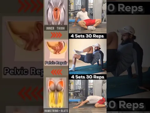 Only 3 Exercises Daily – Build a Stronger Body 🔥 #shorts