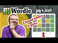 Download Lagu Ok now what's the answer? | Wordle #1476 (July 4th, 2025)