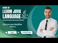JAVA Access Modifier Part 2 JAVA Tutorials