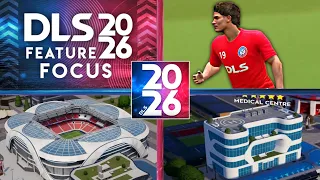 تحديث جديد لـ DLS 26 الكشف عن لاعبين مميزين غير محدودين وملعب المدينة 