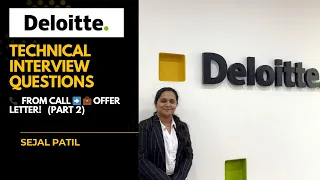 Deloitte Technical Interview Questions Python SQL Cloud Big Data My Real Experience Tips