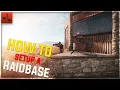 HOW TO BUILD A RAID BASE WITH TURRET QUICK AND EASY RUST