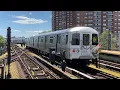 BMT West End Line D N Lcl and Q Exp Train Action Bay-50th Street R46 R68 R68A R160B
