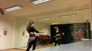 Bellydance Fakerny Haifa Wehbe رقص شرقي فاكرني هيفا وهبي 