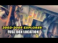 2002 2005 Ford Explorer Fuse Box Location