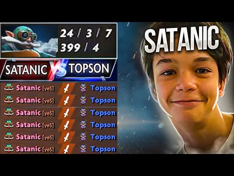 Download MP3 SATANIC didn't let TOPSON spam this MID hero Anymore ...