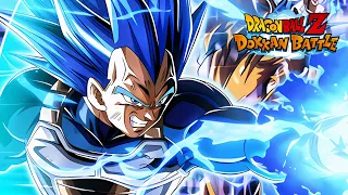 Dragon Ball Z Dokkan Battle STR LR Super Saiyan Blue Evolved Vegeta Intro OST Extended
